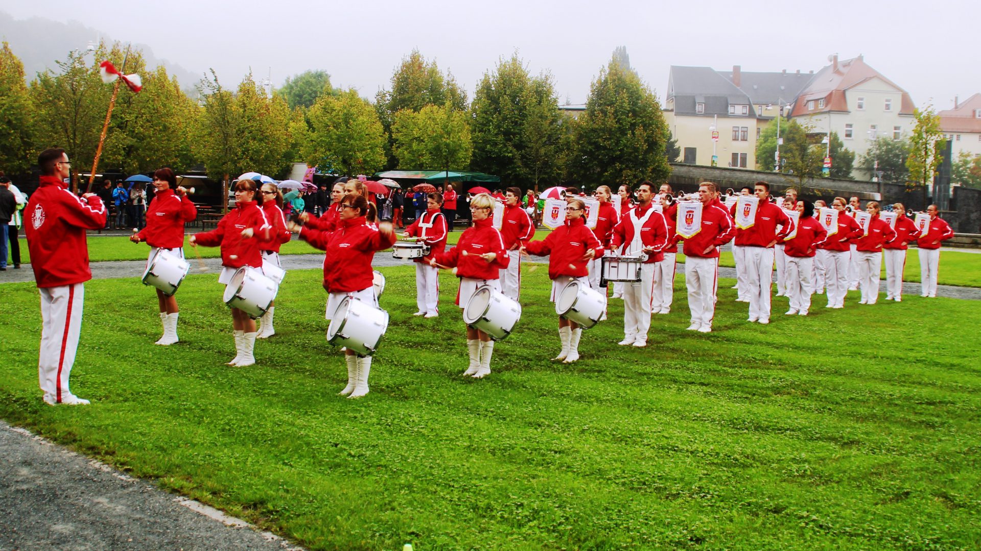 Fanfarenzug Potsdam berichtet über die Teilnahme zum 50. Geburtstag des Greizer Fanfarenzug e.V.