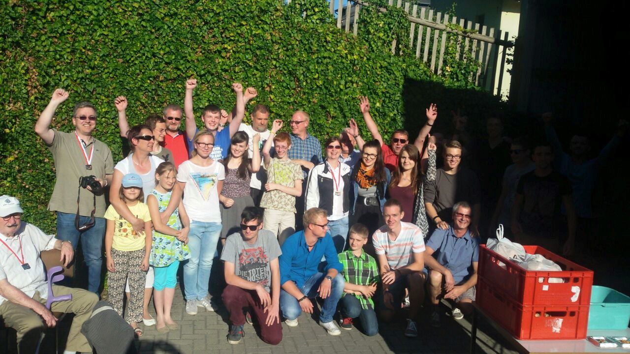 Fröhliches Sommerfest beim Fanfarenzug Greiz